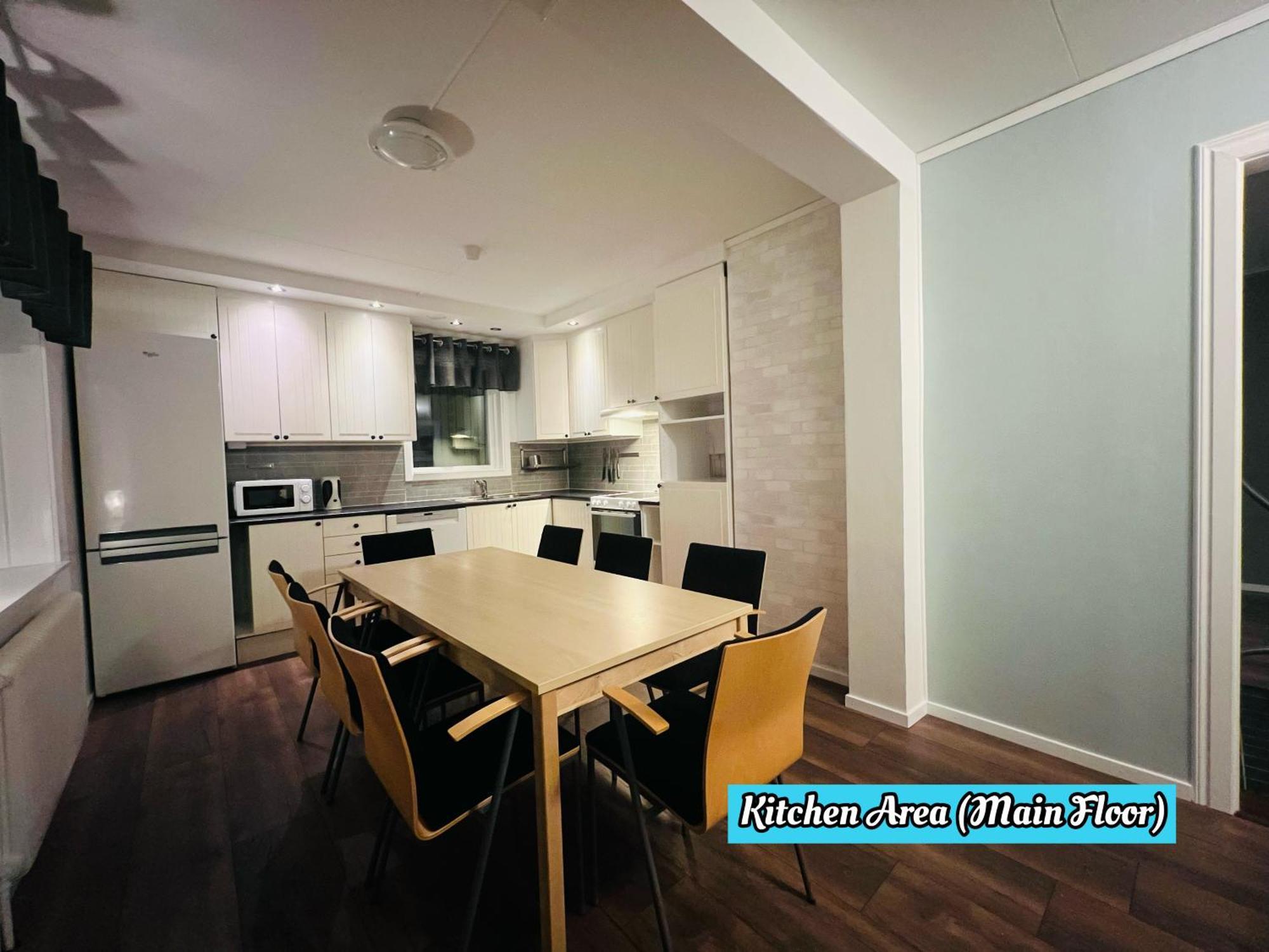 Kiruna Accommodation Vintergatan 5B, Villa For 10 Person エクステリア 写真